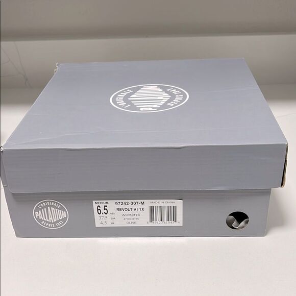 Palladium Revolt HI TX Tan and Black High-Top Boots - 6.5 NIB - Picture 7 of 8